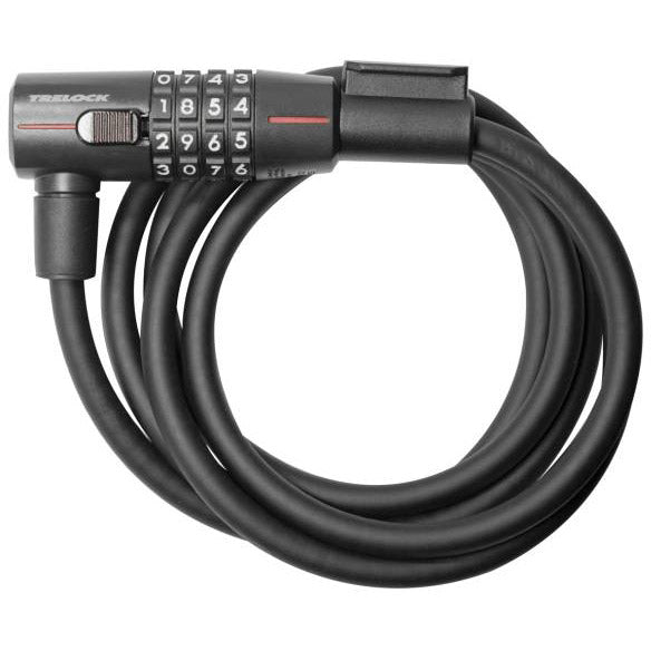 Trelock SK415 Code de câble antivol 180 15 mm noir