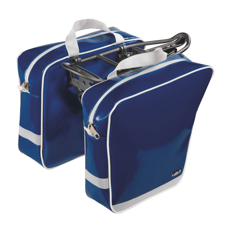 Selle Monte Grappa Pakaftas L + R 15L Varnis avec Bleu à fermeture éclair