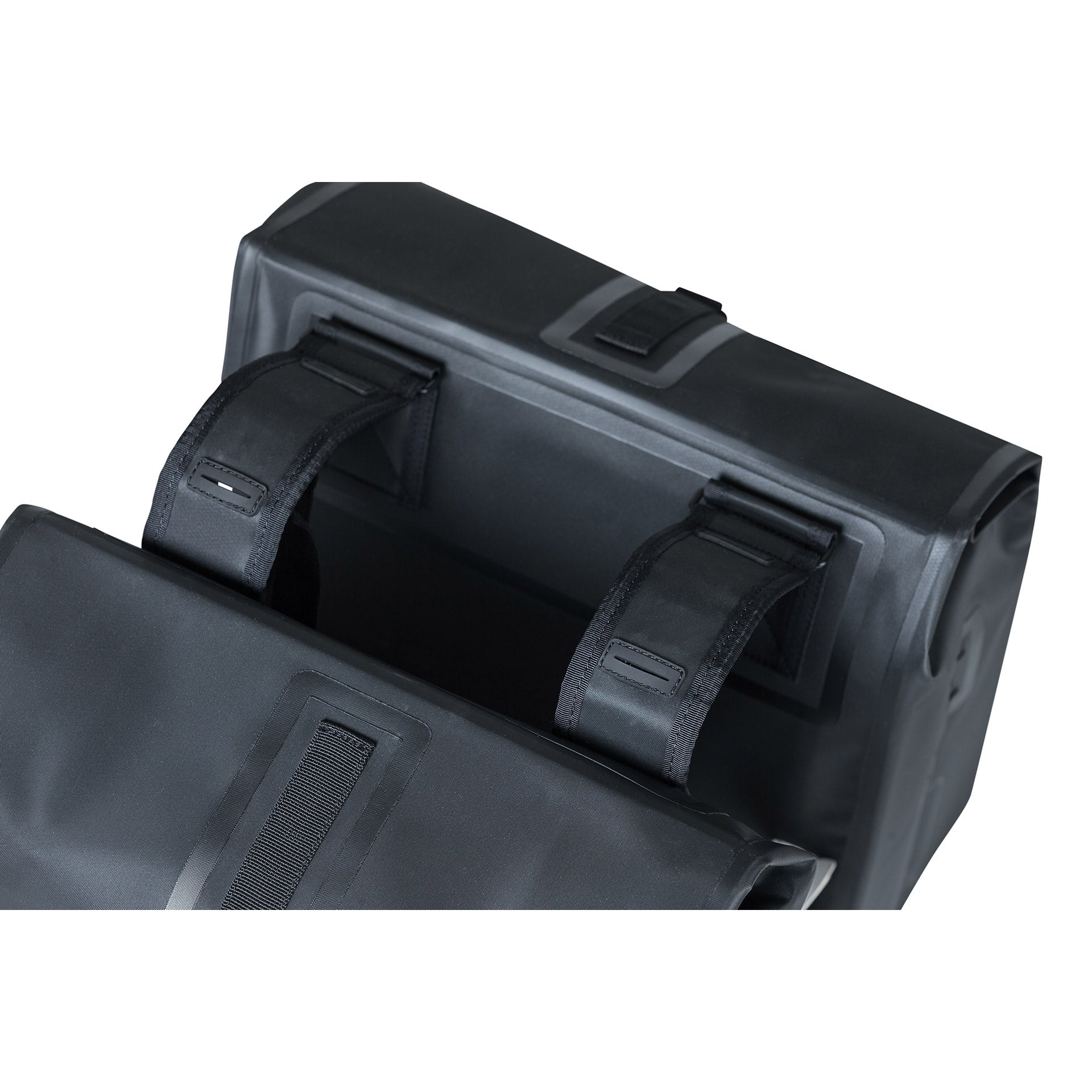 Basil Urban Dry double sacoche pour vélo, étanche, 50L, noir mat