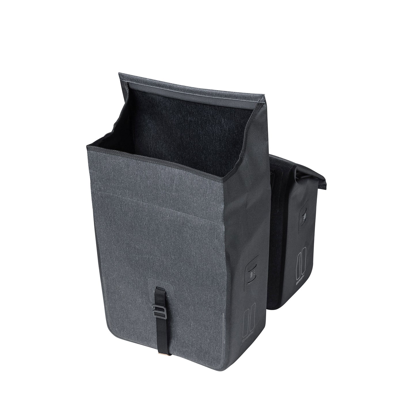 Basil Urban Dry Double Bicycle Bag - Grey, 50L