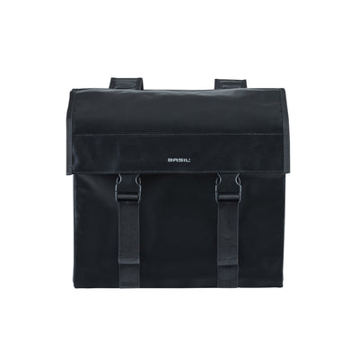 Basil Urban Load Double Bicycle Bag - Noir