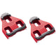 Plaques de chaussures Grip rouge