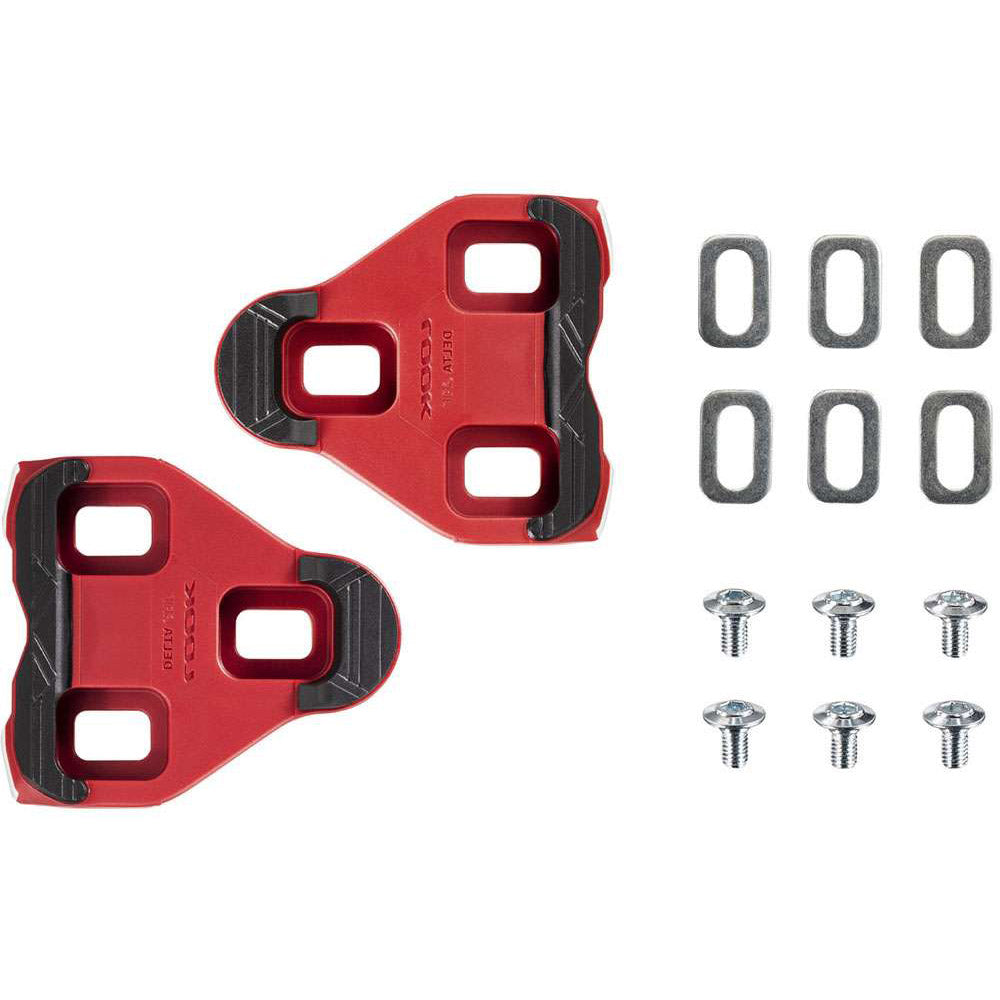 Plaques de chaussures Grip rouge
