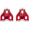 Plaques de chaussures Grip rouge