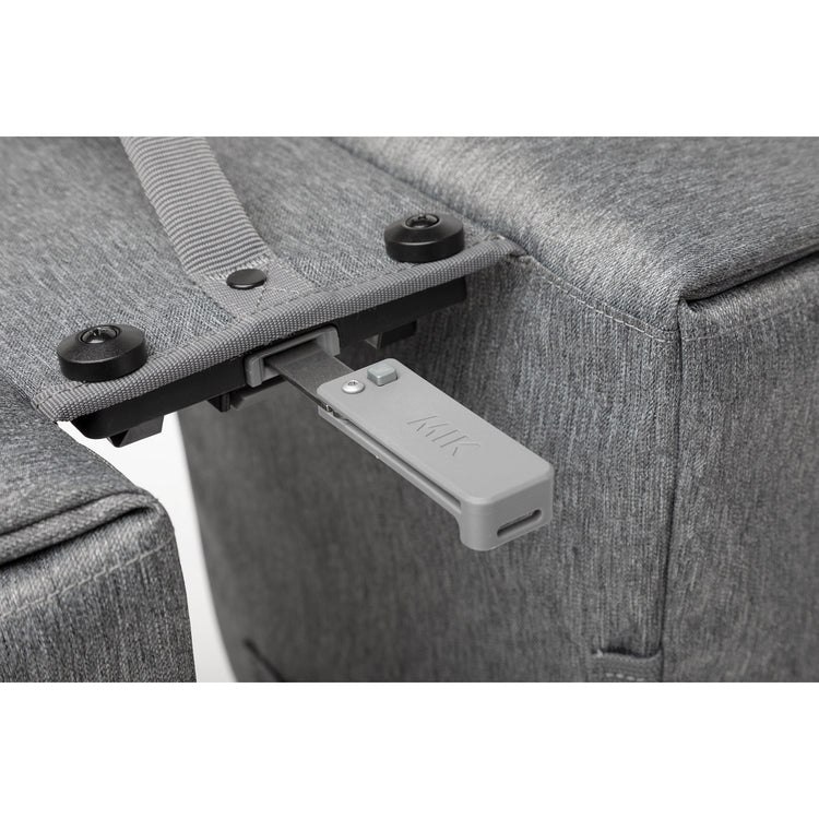New LOOXS NOVA Double - Double Bicycle Bag, Gray