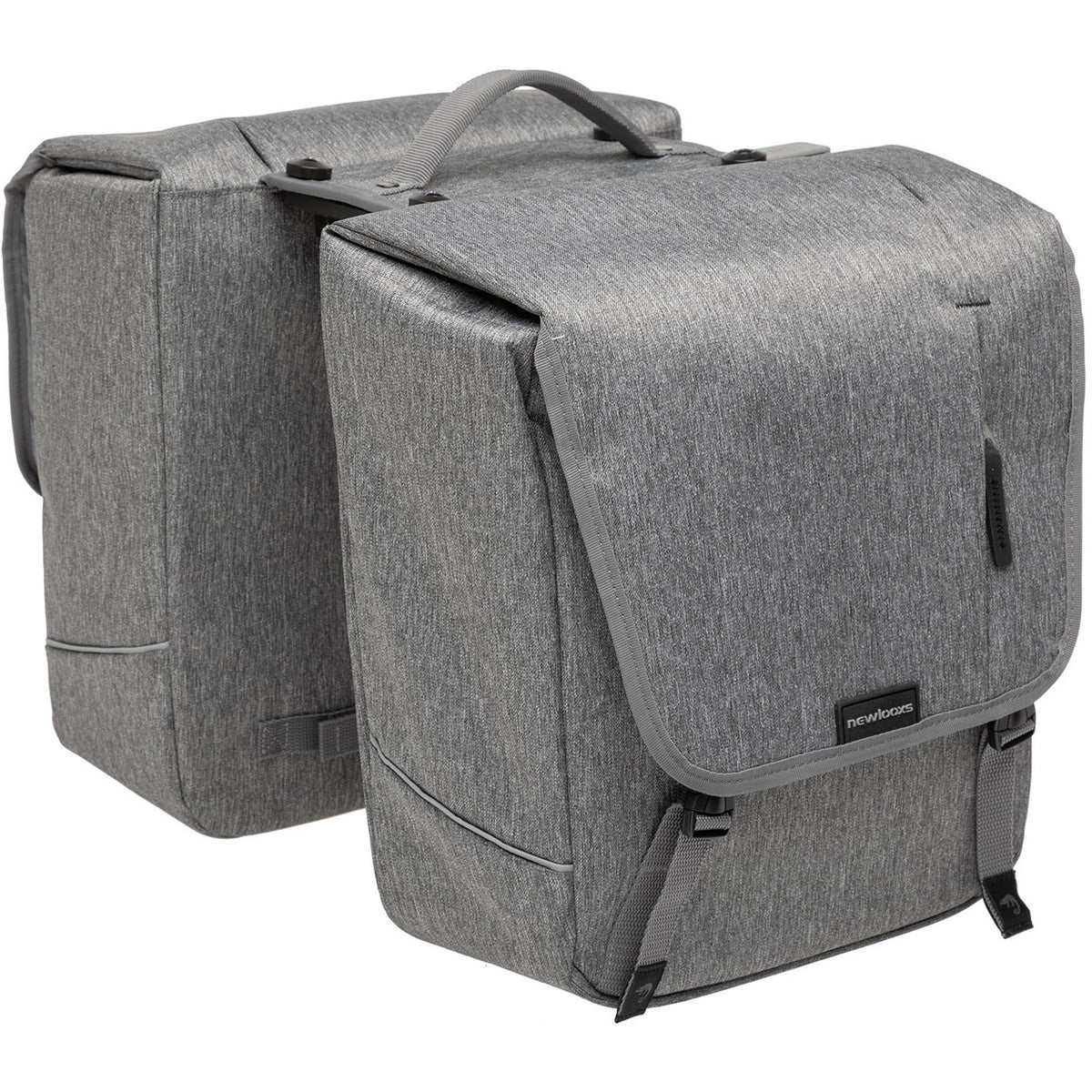 New LOOXS NOVA Double - Double Bicycle Bag, Gray