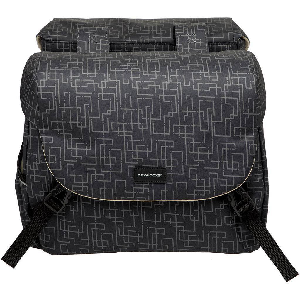 Mondi Joy Double Bicycle Sac - Eau - Polyester-Réplent - Black - 38L