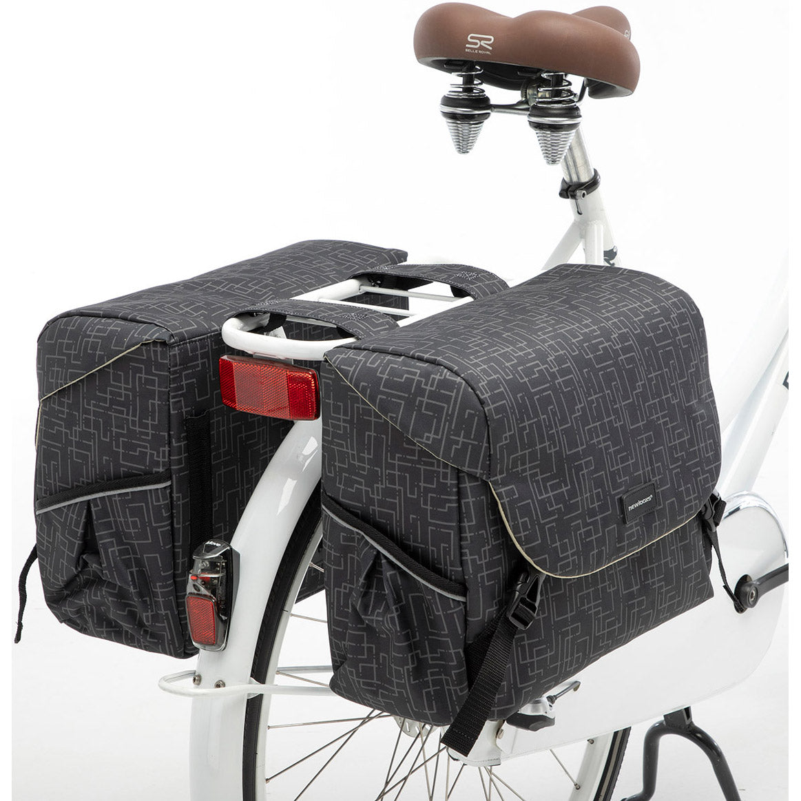 Mondi Joy Double Bicycle Sac - Eau - Polyester-Réplent - Black - 38L