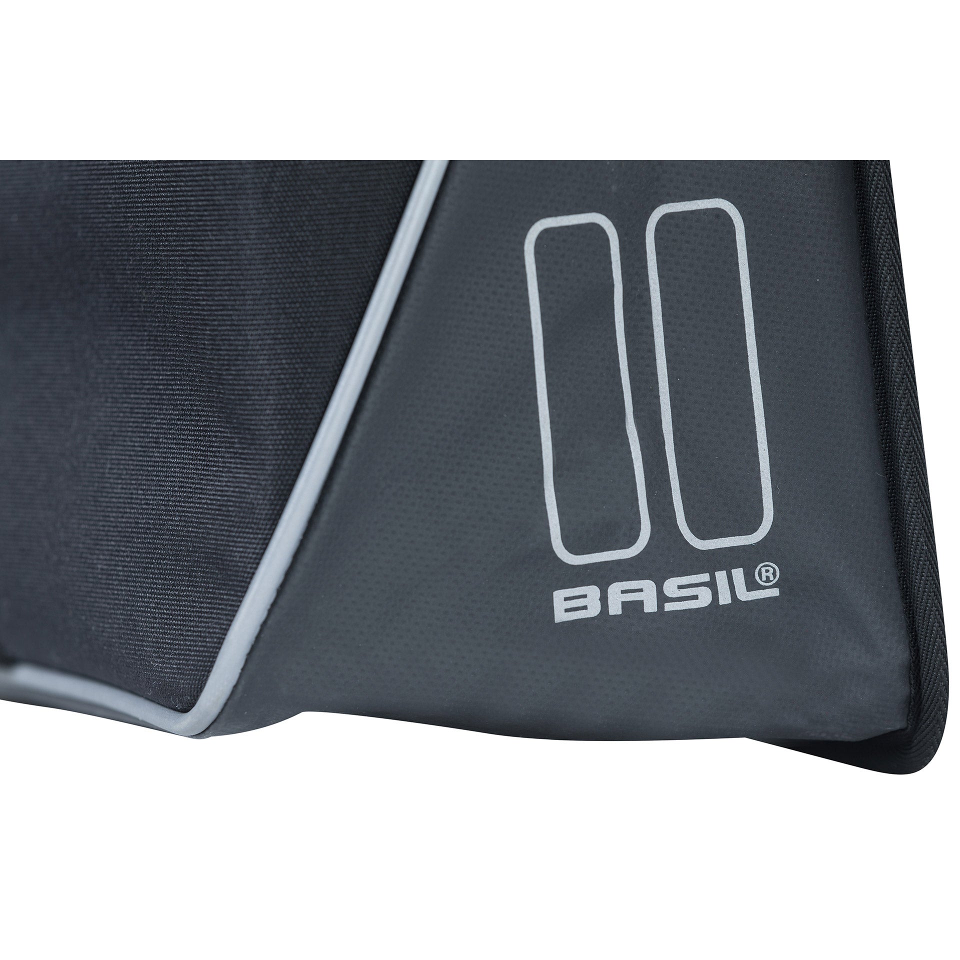 Basil Forte sacoche double pour vélo, noir noir, imperméable, 35L