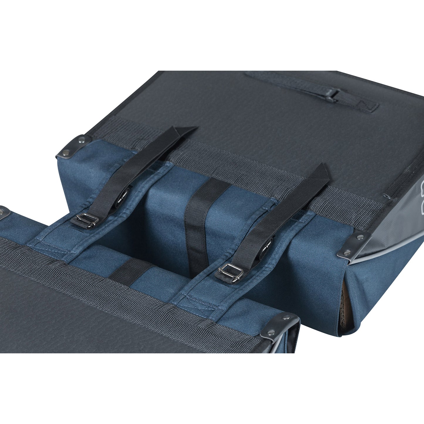 Basil Forte sacoche double pour vélo, hydrofuge, bleu marine noir, 35L