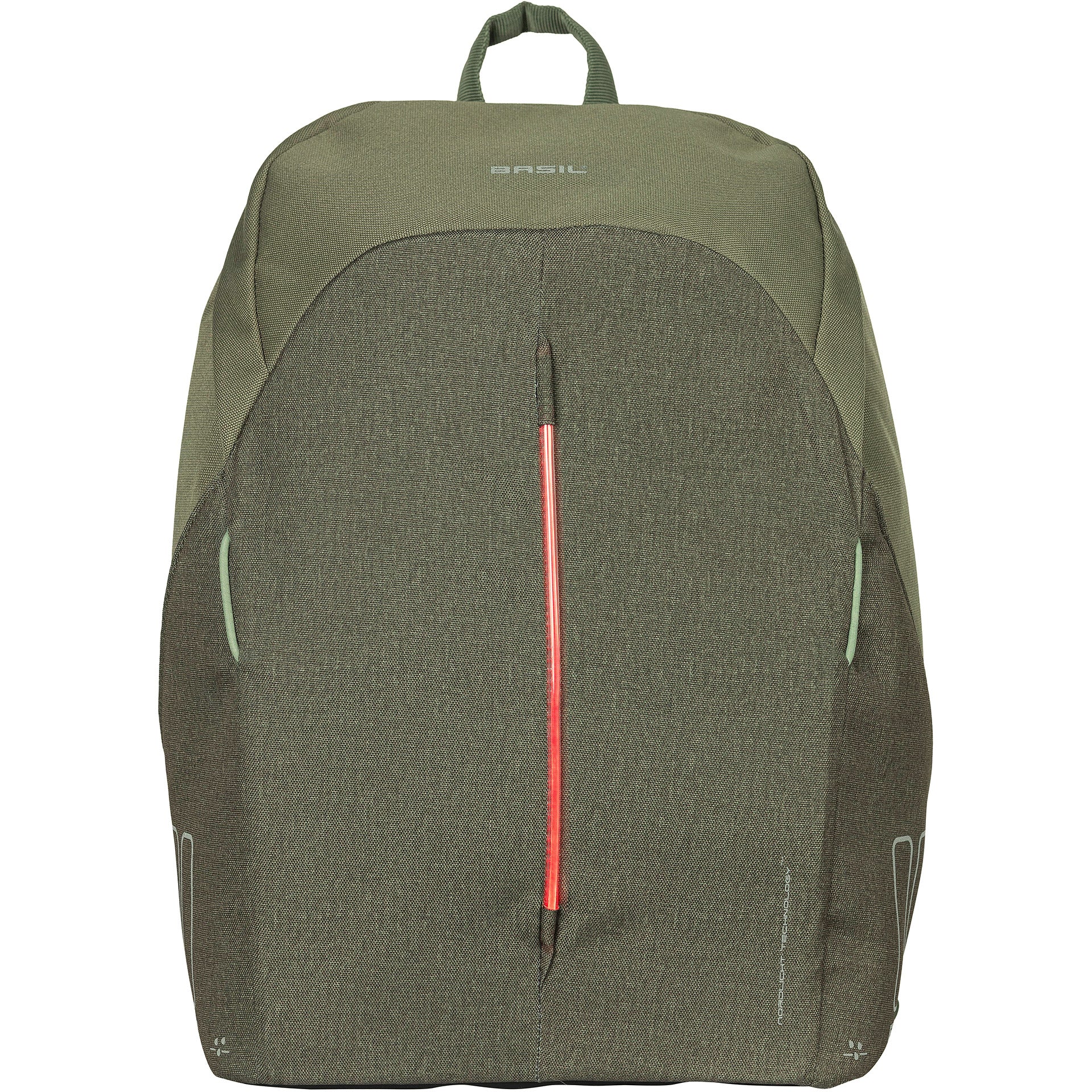Basil B-Safe Backpack Nordlicht - Sac à dos pour vélo - Unisex - Vert - 13L