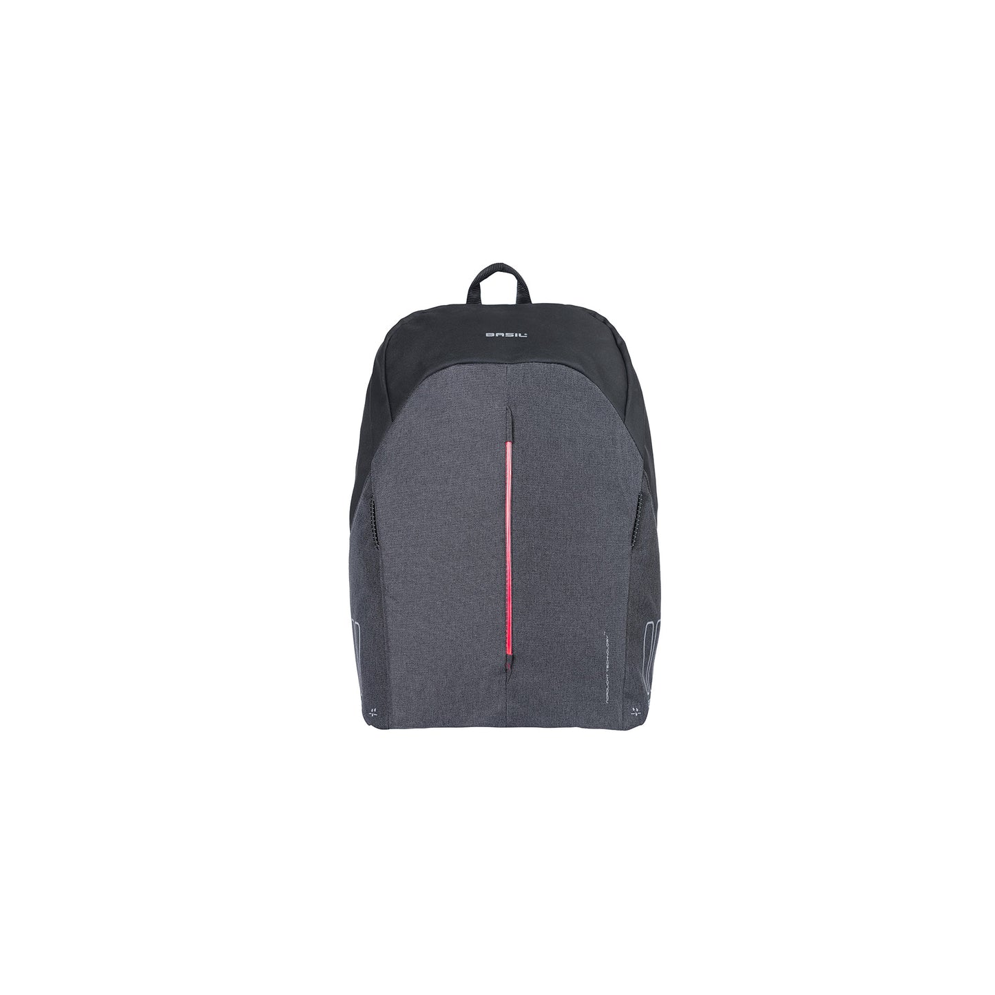 Basil B-Safe Commuter Nordlicht - sac à dos compact pour vélo électrique - 13L - noir
