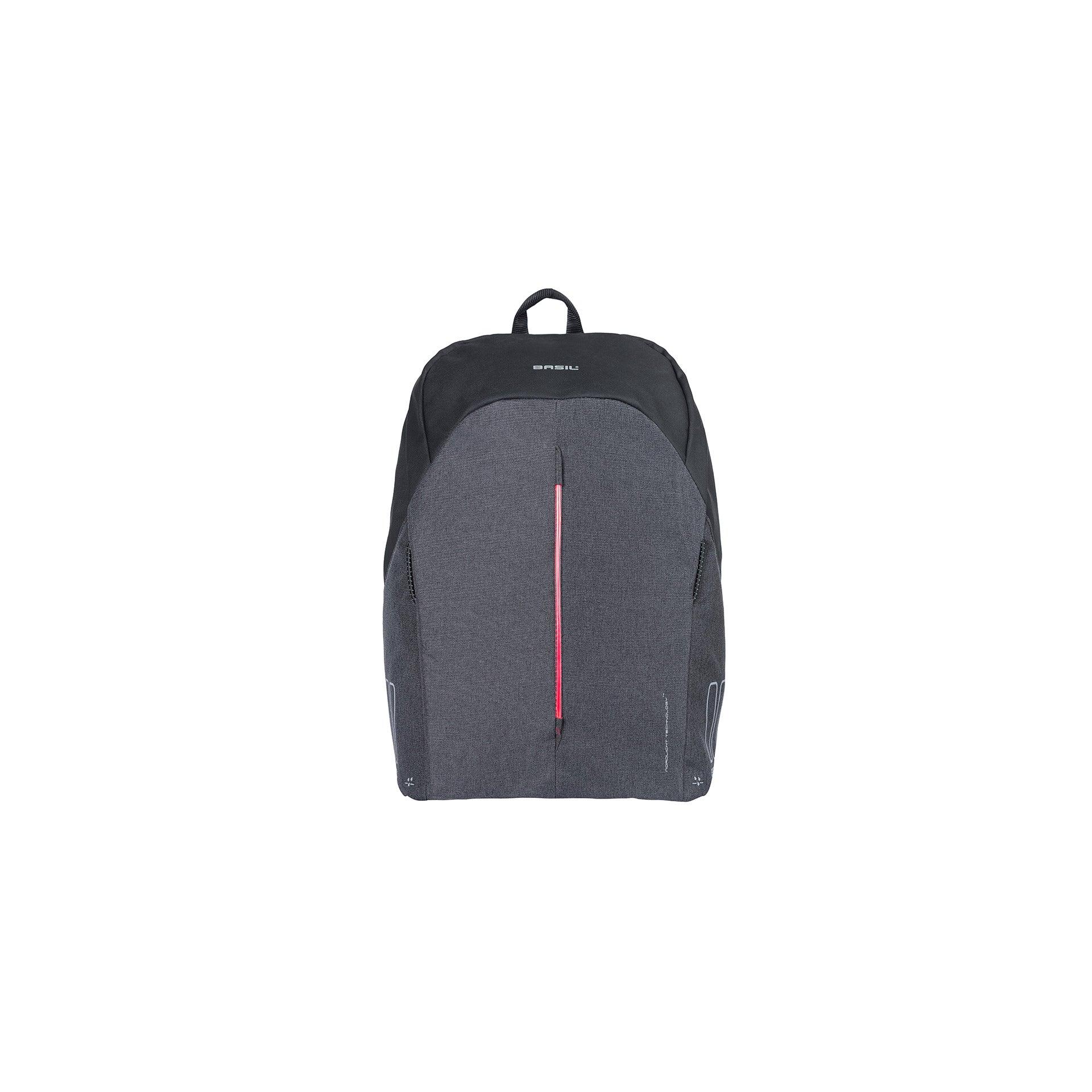 Basil B-Safe Commuter Nordlicht - sac à dos compact pour vélo électrique - 13L - noir