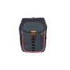 Basil Miles Tarpaulin bicycle backpack Nordlicht - Sac à dos noir imperméable pour cyclistes - 17L - Unisex - Sportif - Noir
