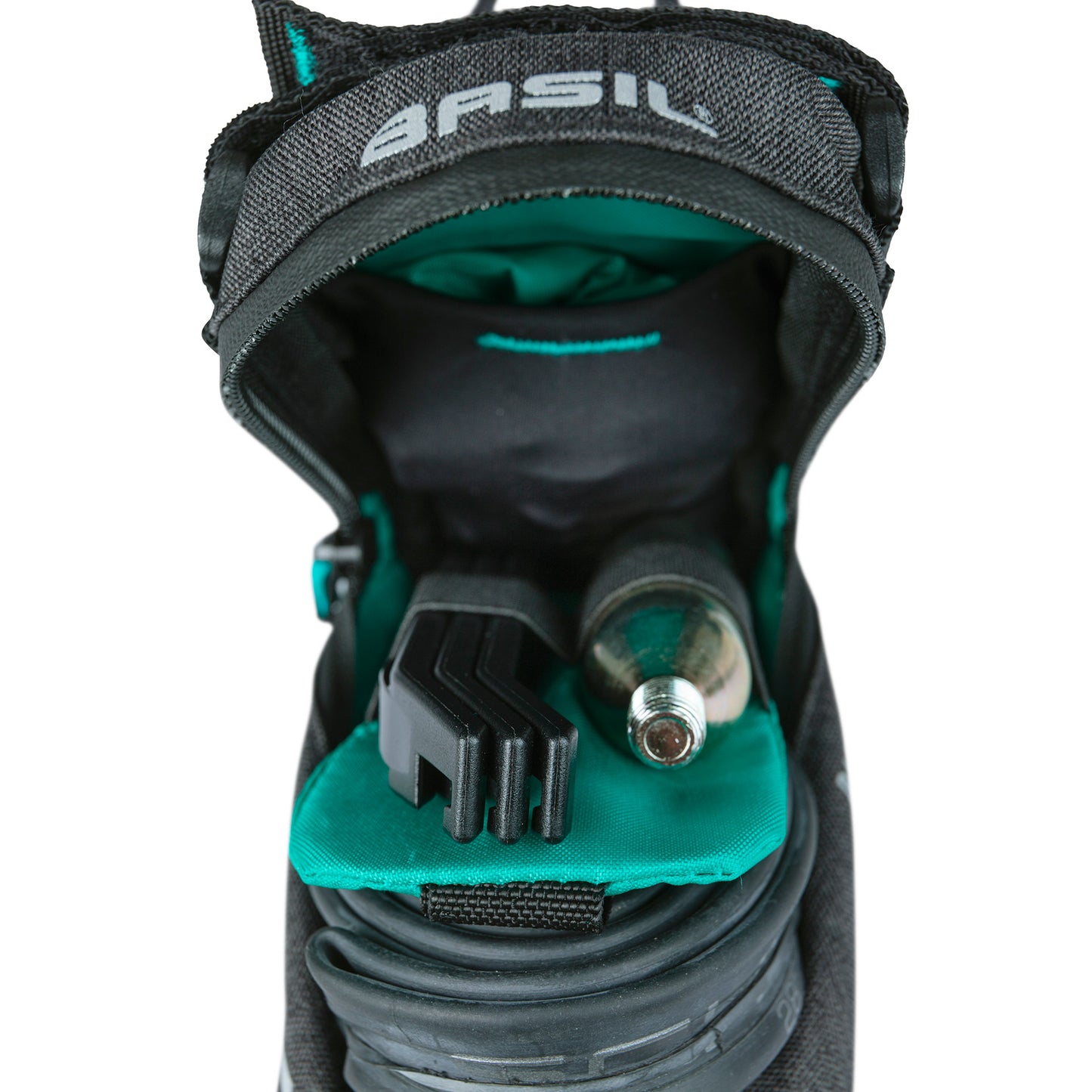 Basil Discovery 365D Bags de selle, mêlée noire