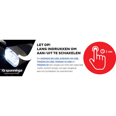 Spanninga trigon 25 radiateur led usb 25lux