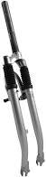 fourche avant 28 inch hybrid 1 inch silver