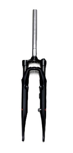 Fourche à suspension Zoom 28 ⅛ avance aluminium noir