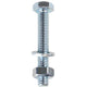 Bofix Kroonbout M6X40 Zinc (P10)