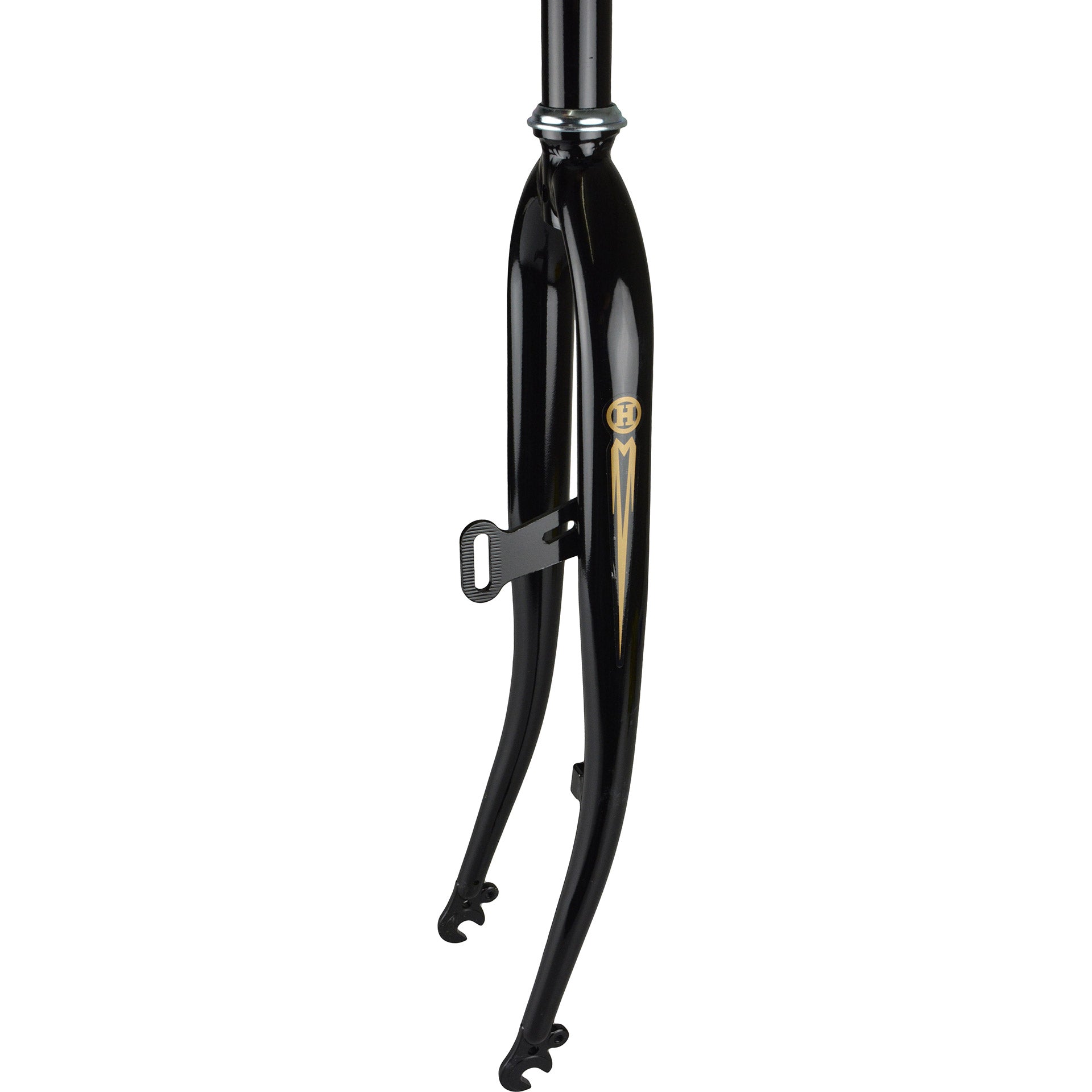 Fourche 28x1 1 2 tour noire couronne uni