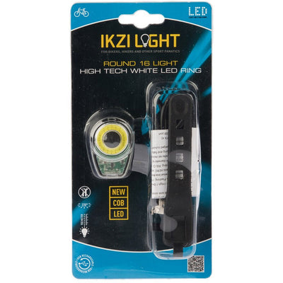 Round Ikzi Light Round16 avec anneau LED de COB blanc USB