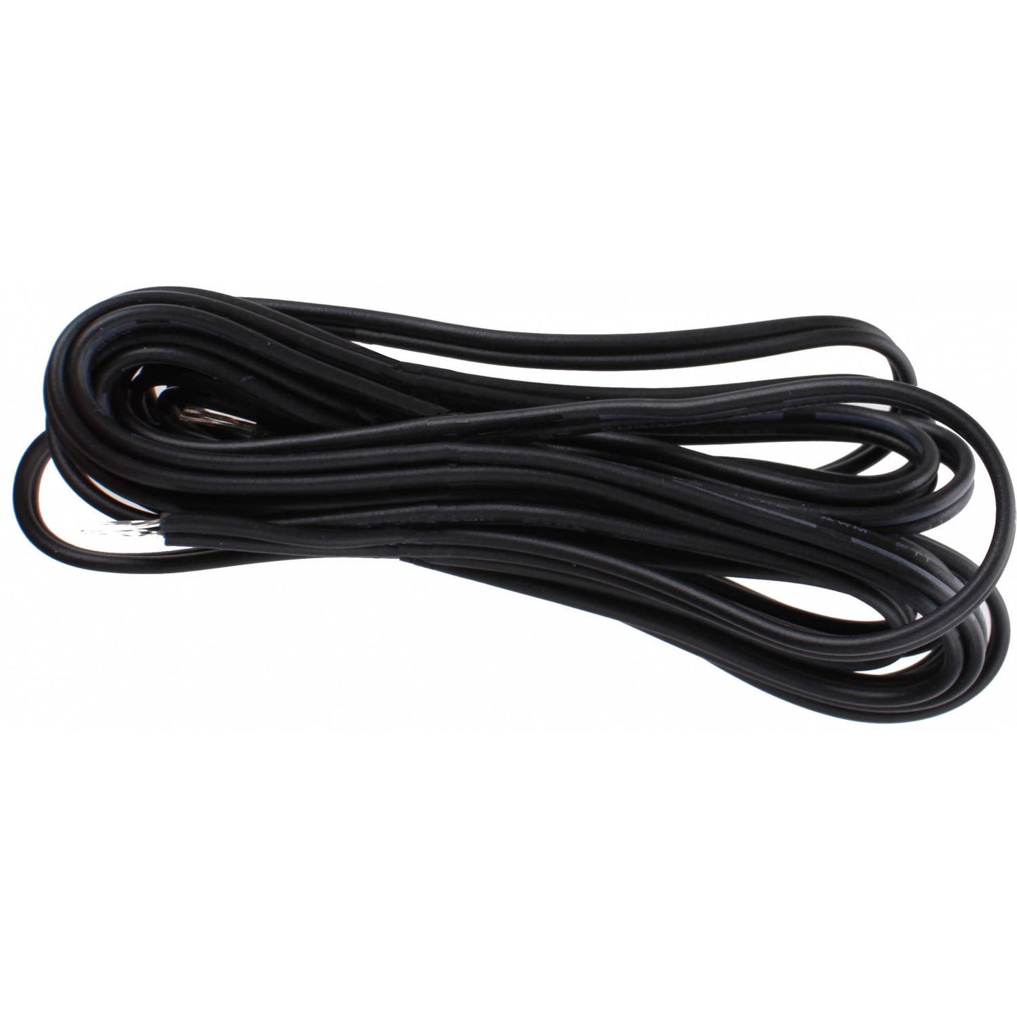 cordon d'éclairage 2-cœurs 210 cm noir