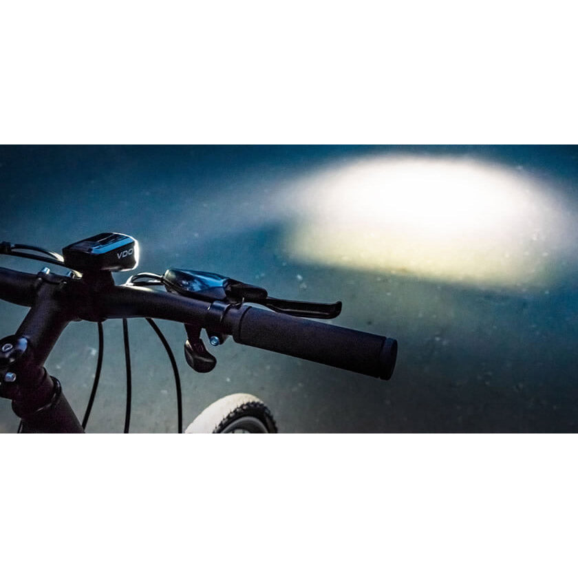 VDO Eco Light M30FL Headlight USB LED 30 Lux Li-on + Micro USB Câble