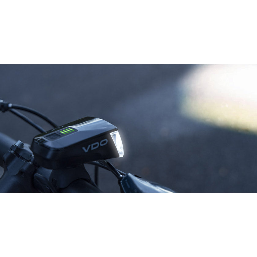 VDO Eco Light M30FL Headlight USB LED 30 Lux Li-on + Micro USB Câble