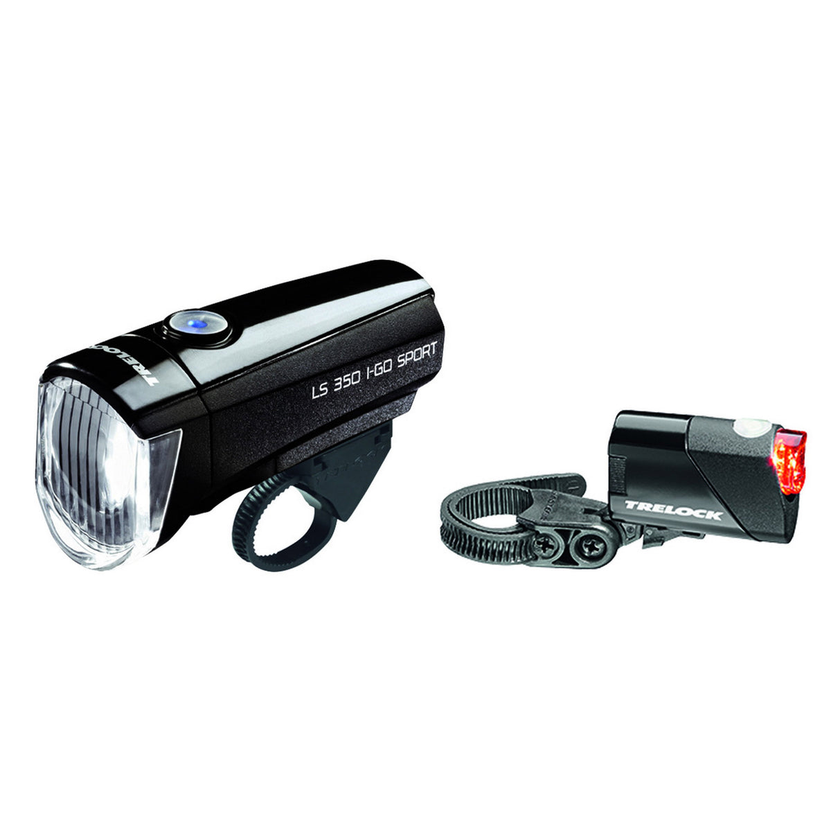 Kit d'éclairage Trelock LS350 + LS710 I-Go Sport - Noir
