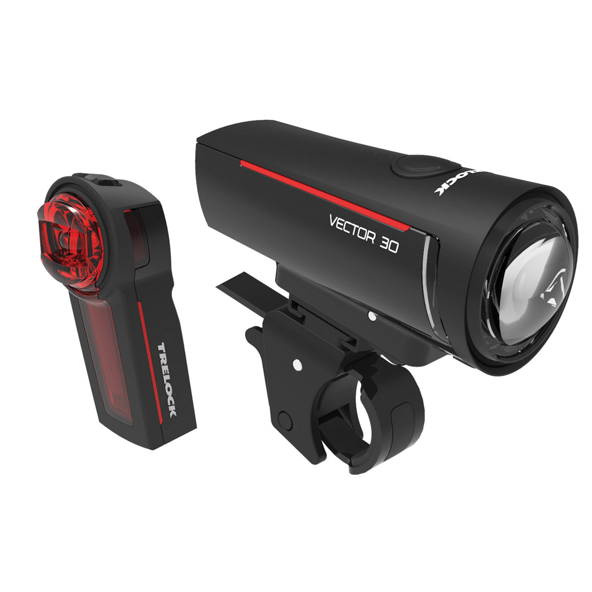 Ensemble d'éclairage Trelock LS 300 I-Go Vect Gold Set