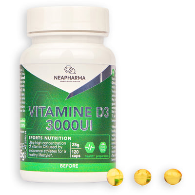 NEAPHARMA NEAPHARMA CAPSULES VITAMINE D3 3000IU POT (120ST)