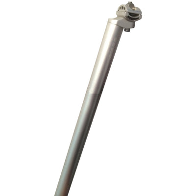 Poste de place fixé 25,4 mm x 600 mm d'argent en aluminium