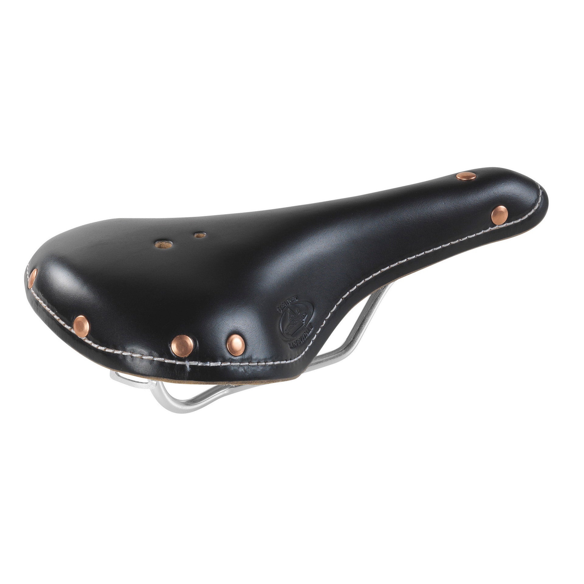 Selle Monte Grappa selle vieille frontières sport en cuir noir