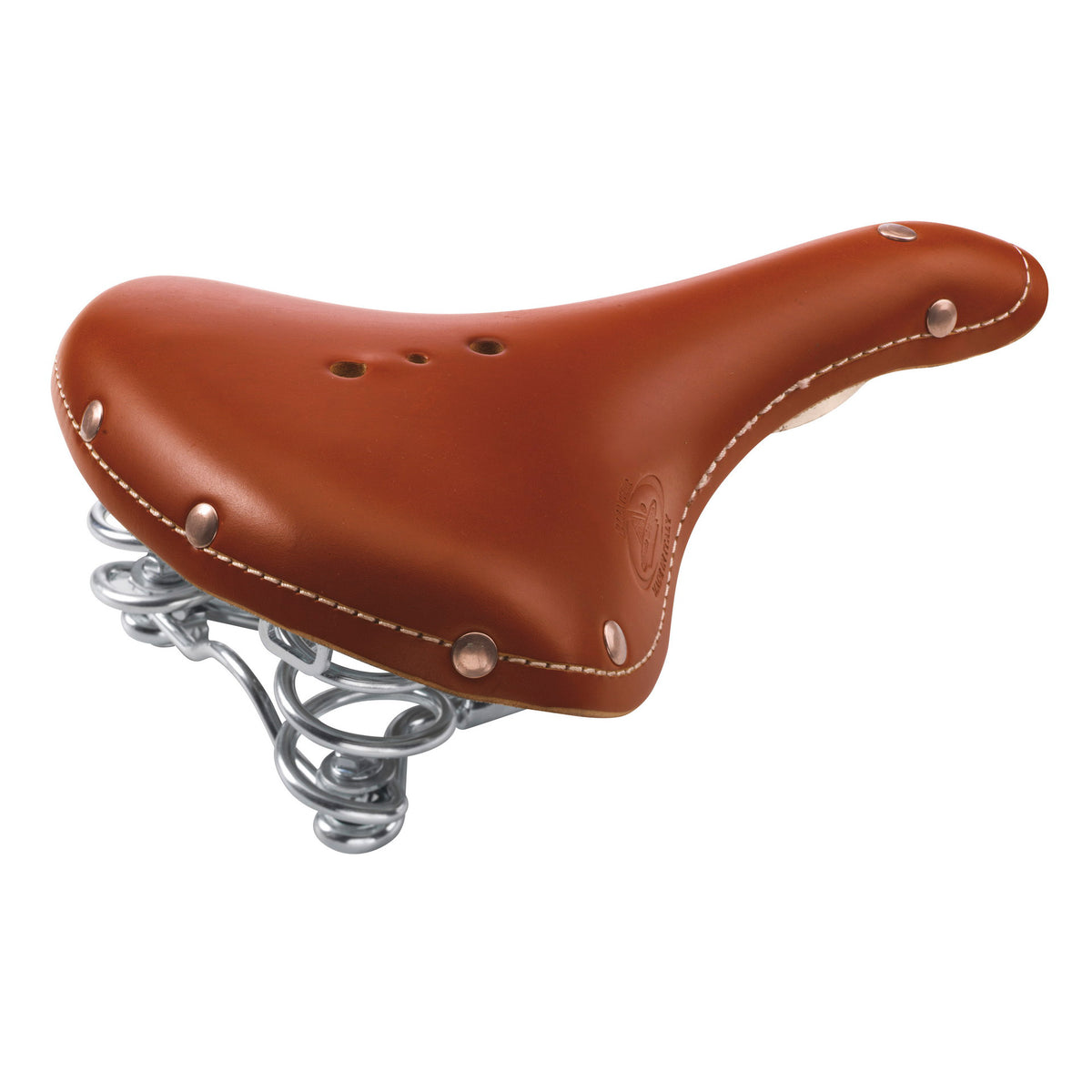 Selle Monte Grappa selle m veer vieille frontières en cuir cognac