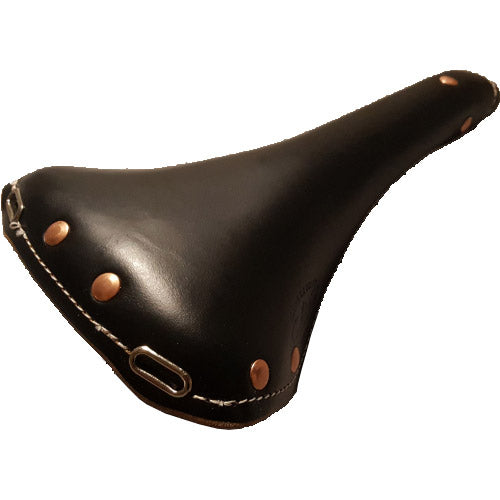 Selle Monte Grappa selle vieille cuir sportif noir