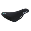 Monte Grappa Saddle Canard en cuir noir
