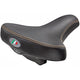Selle Monte Grappa selle selva homme noir avec des plumes