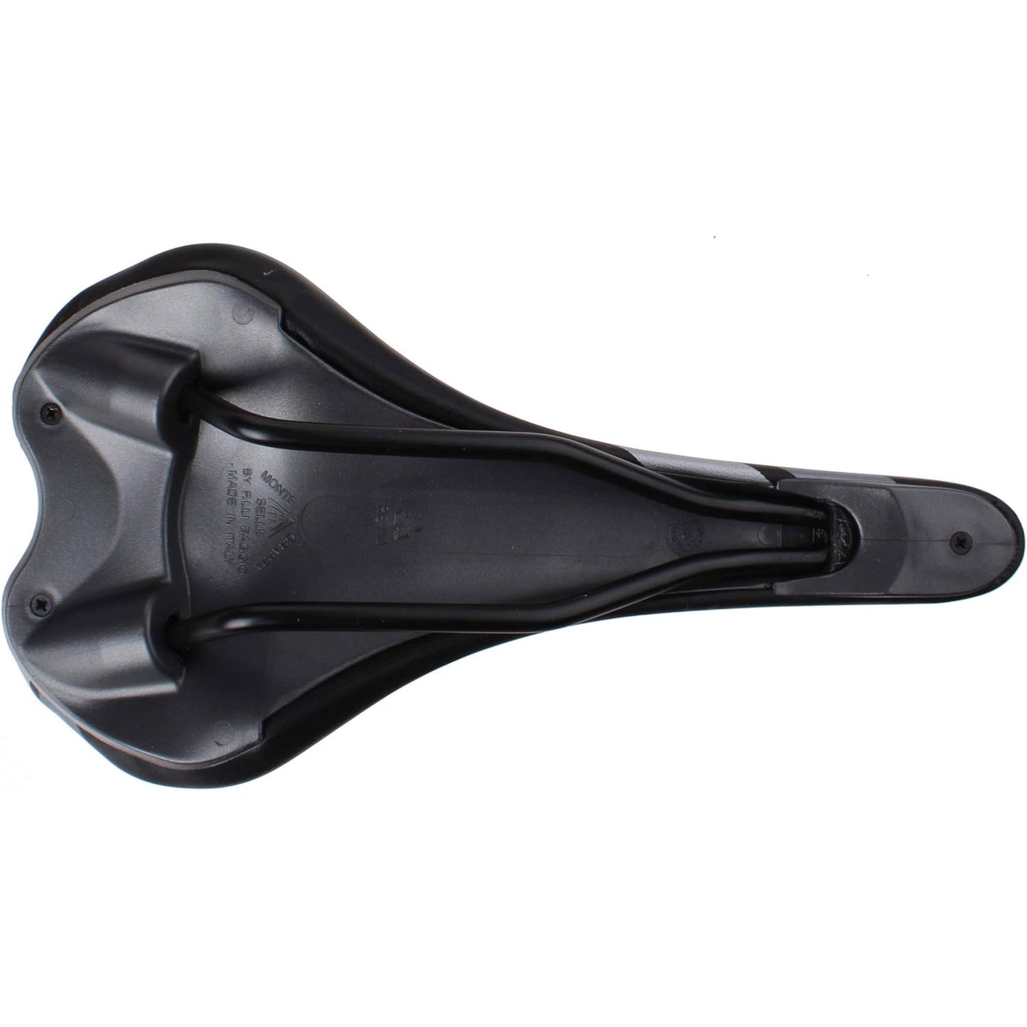 SELLE MONTE Grappa Saddle Dike Black Silver