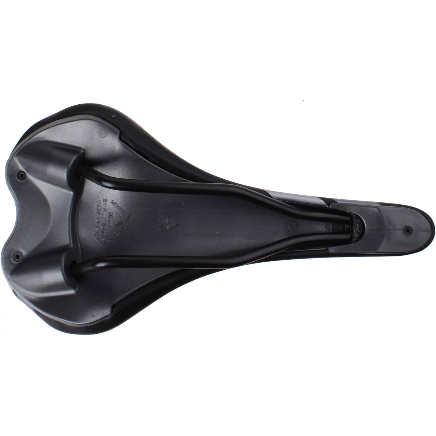 SELLE MONTE Grappa Saddle Dike Black Silver