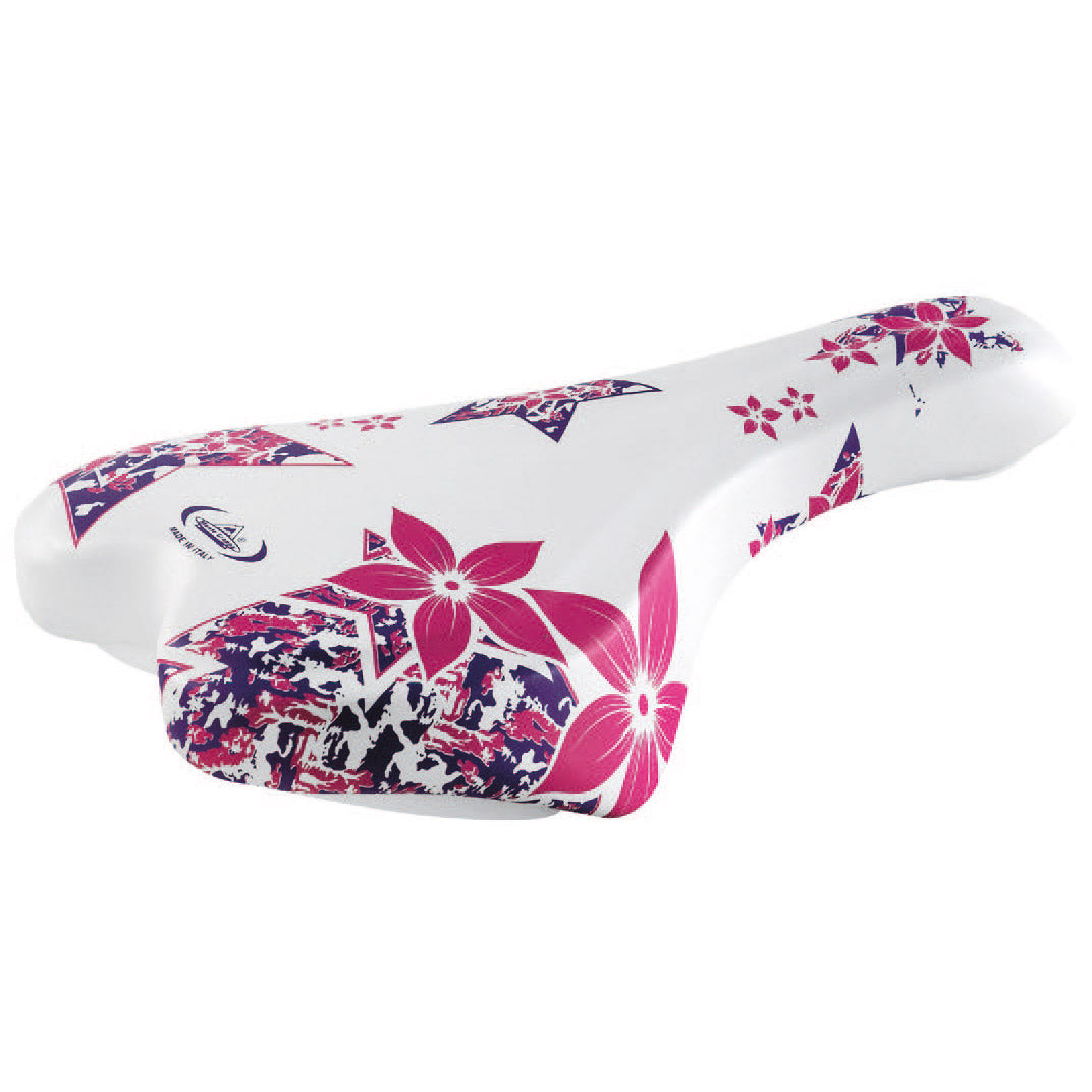 Selle pour enfants de Selle Monte Grappa 24 rose blanc