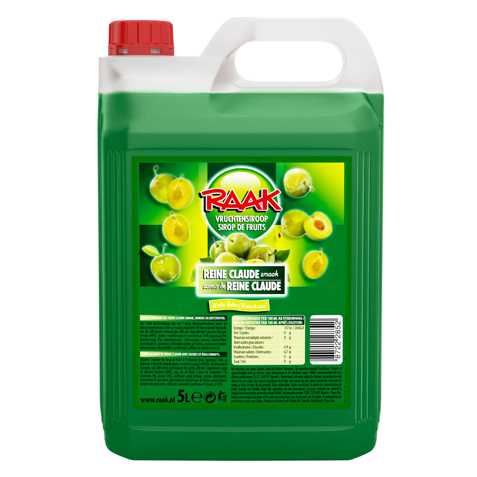 Sirop Touch pur Claude (5 litres)