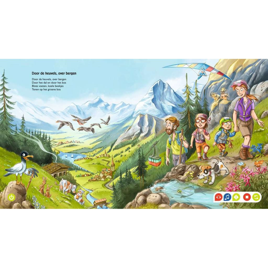 Ravensburger Tiptoi Book Songs for Onderweg