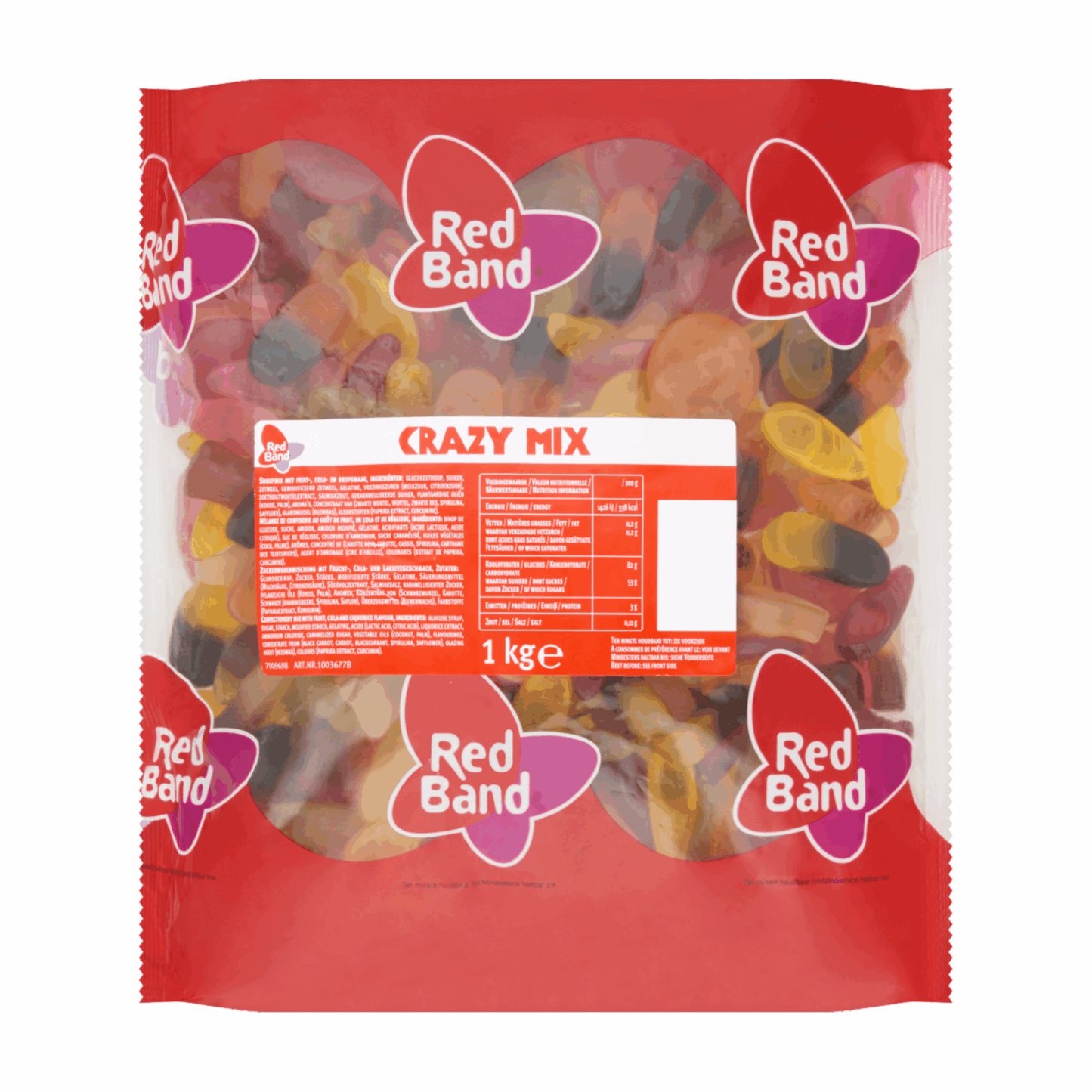 Mélange fou de bande rouge (6x 1kg)