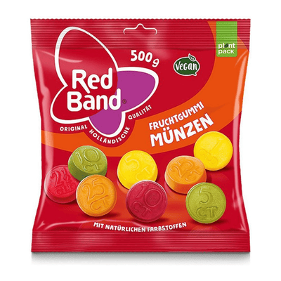Bande rouge fruchtgummi münzen (12x 500gr)