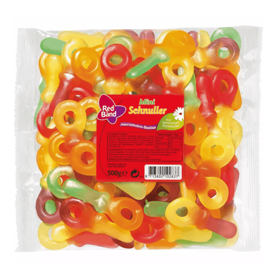 Bande rouge fruchtgummi schnuller (12x 500gr)
