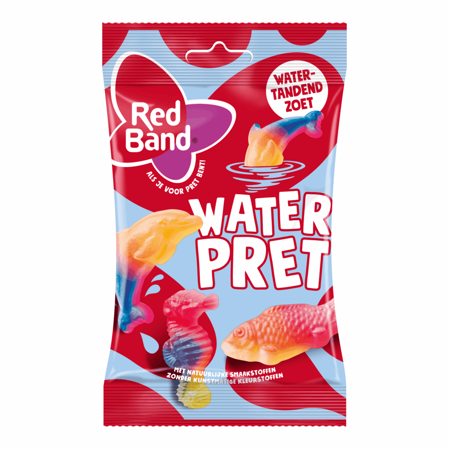 Sac d'amusement aquatique à bande rouge (12x 125g)