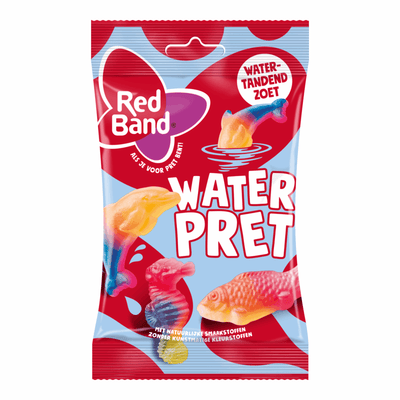 Sac d'amusement aquatique à bande rouge (12x 125g)