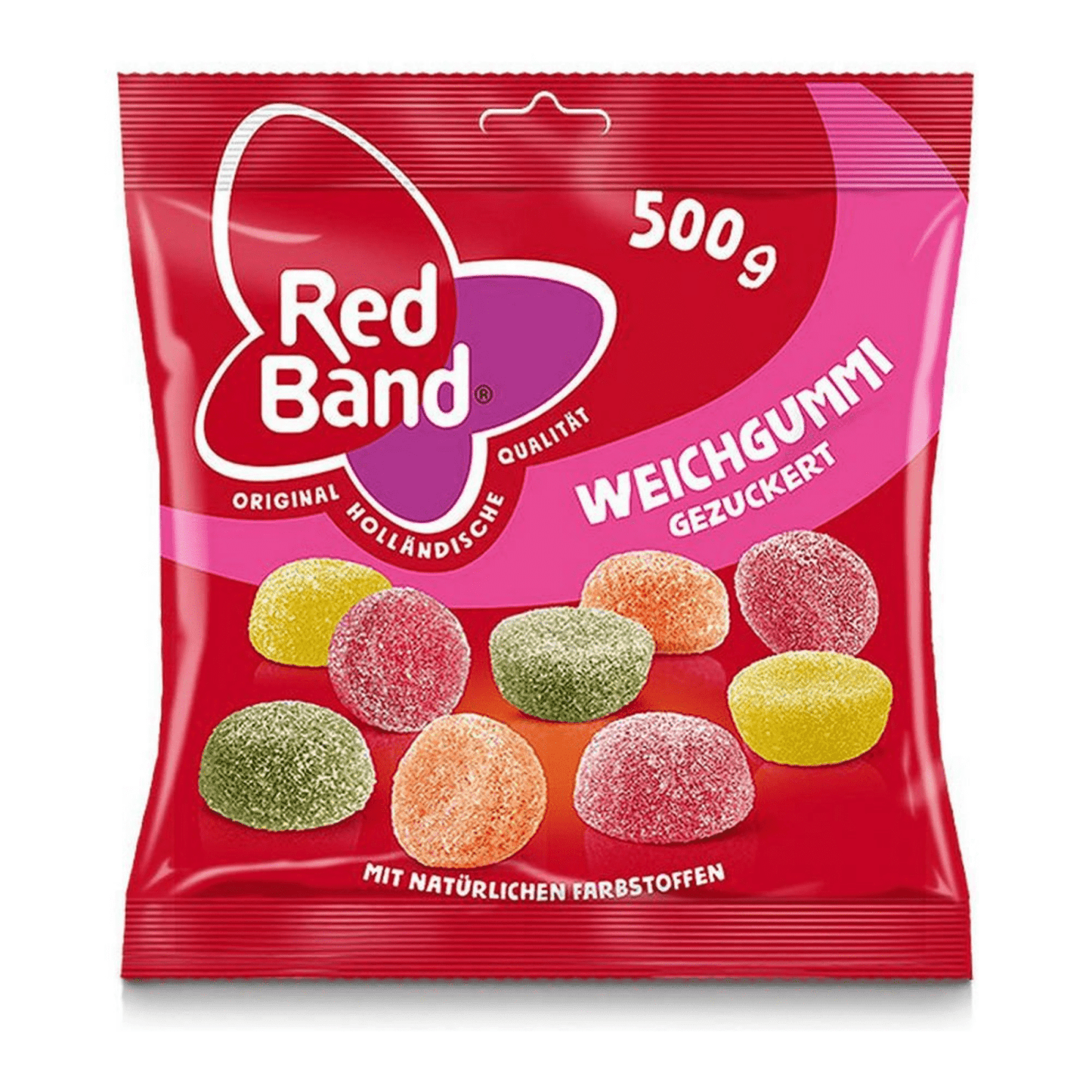 Bande rouge weichgummi zuckert (12x 500gr)