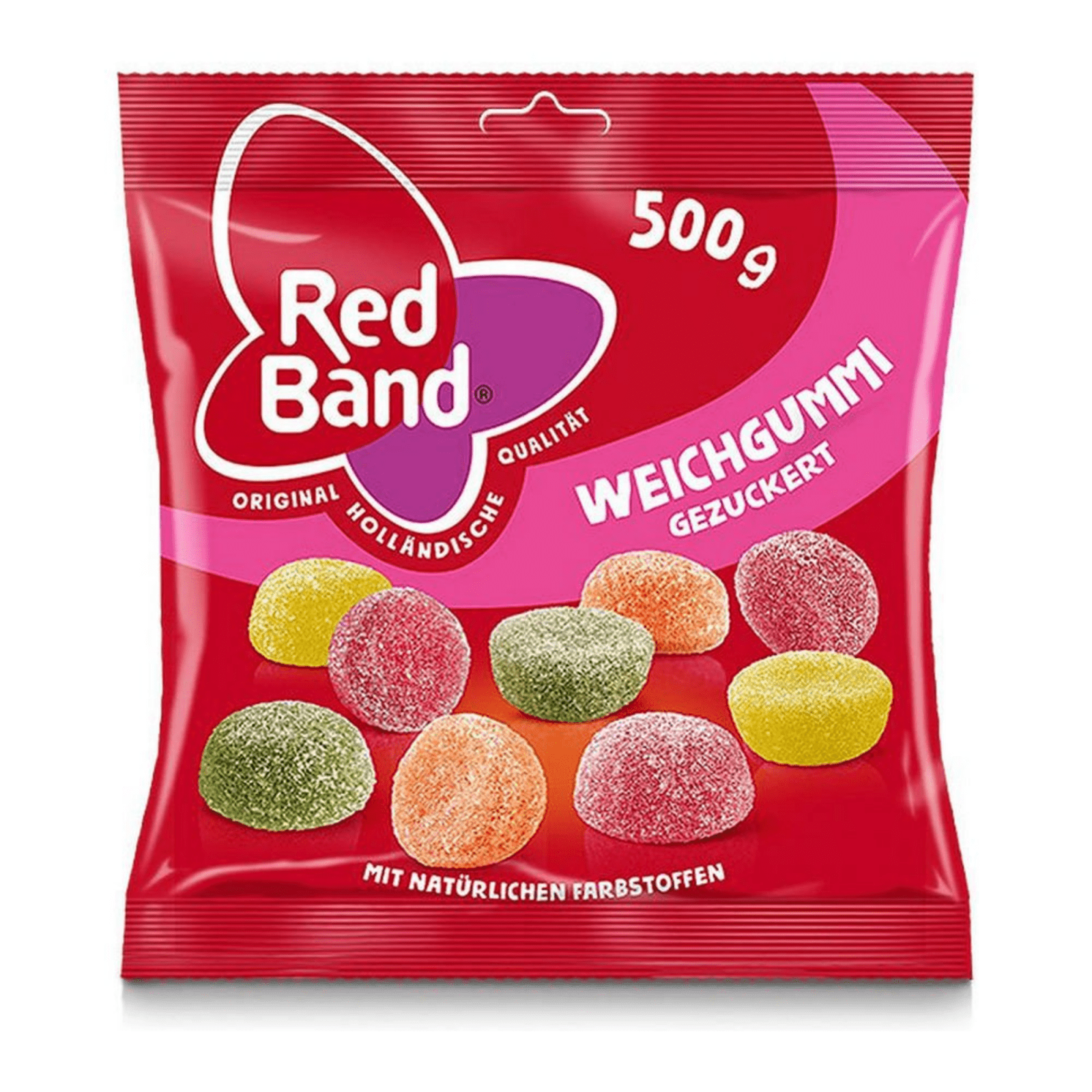 Bande rouge weichgummi zuckert (12x 500gr)