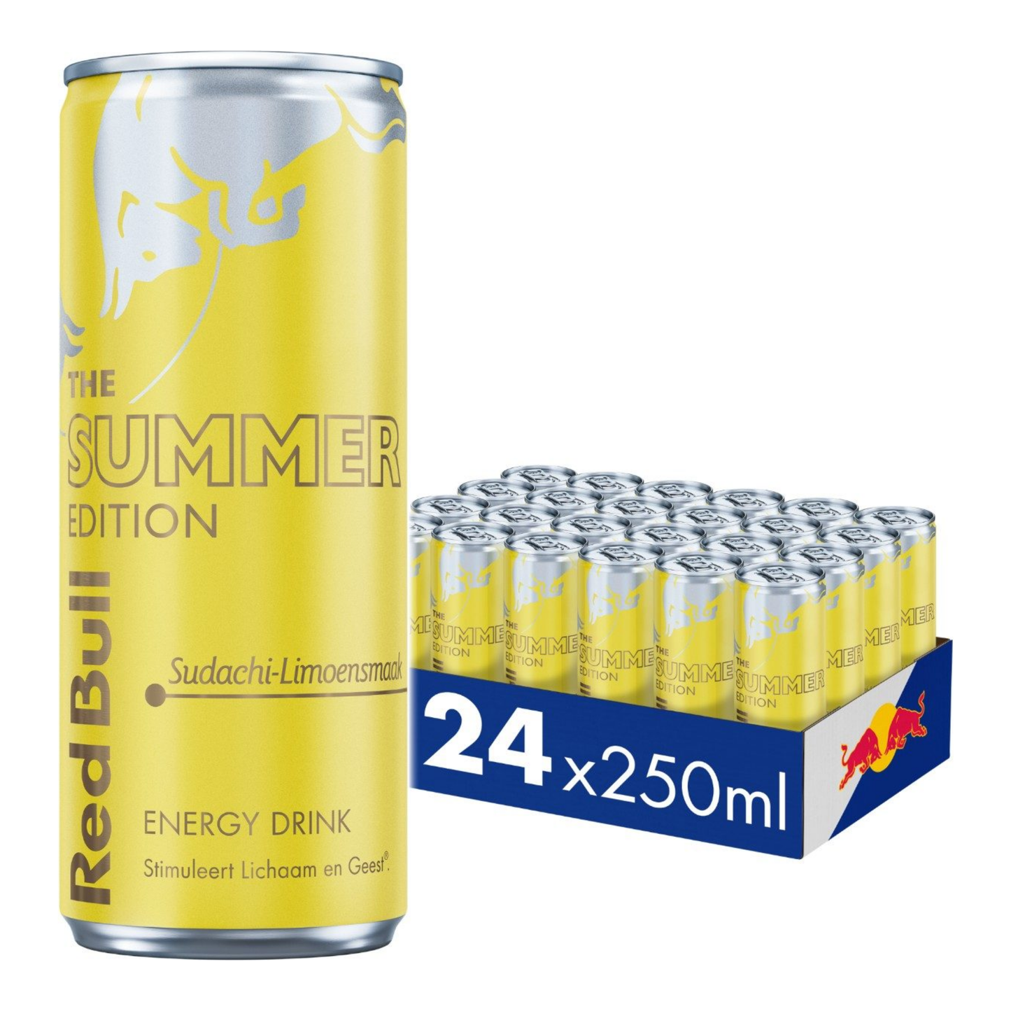 Boîte de conserve saveur sudachi-lime Red Bull Summer Edition (24x 250ml)